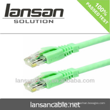 Prueba de solapamiento Cat6 blindado Conector de cable de conexión rj45 5m